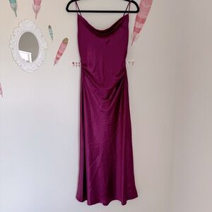 ZARA magenta DRESS